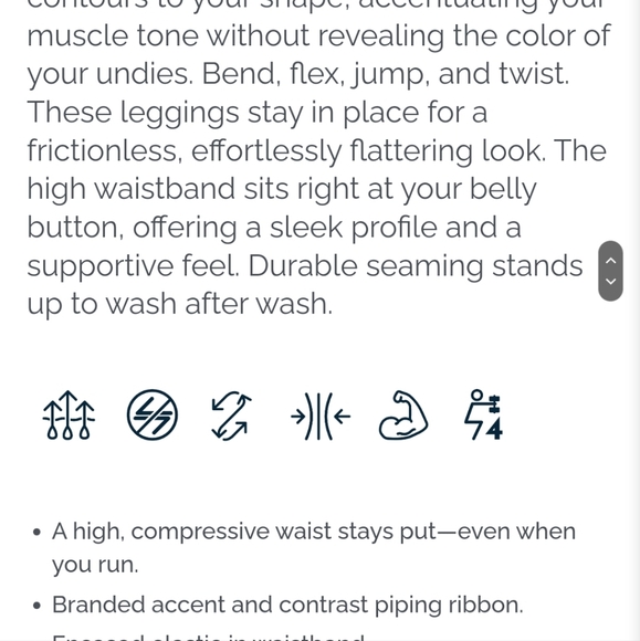 BNWT bight lilac piping pocket light n tight - Picture 3 of 7